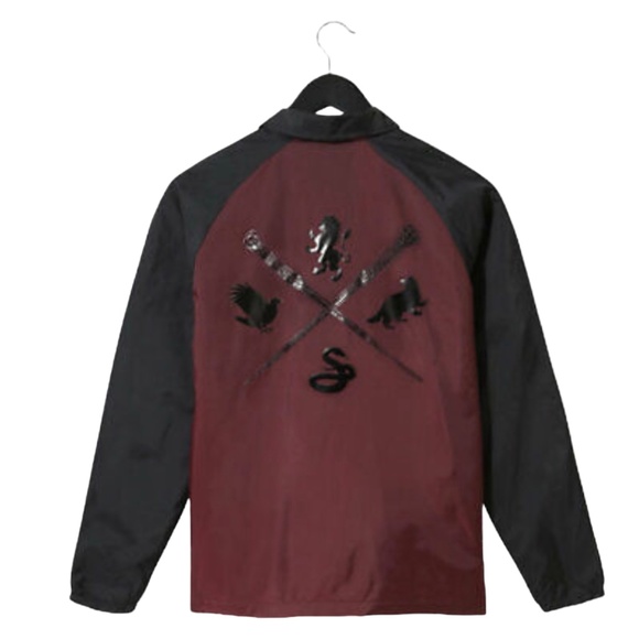VANS x Harry Potter Boys' Jacket Torrey Coaches Jacket Windbreaker VN0002RZSP8 - Picture 2 of 4